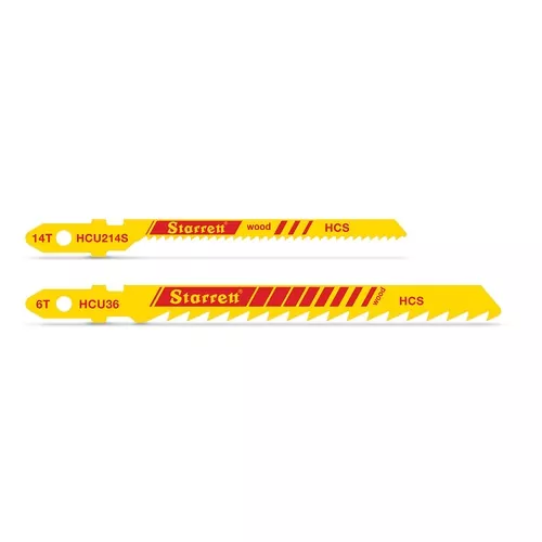 Lâmina para serra tico tico 75 mm 6 dentes com 2 peças - HCU36-2