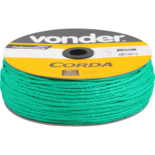 Corda multifilamento trançada 5 mm com rolo de 250 metros Corda multifilamento trançada 5 mm com rolo de 250 metros