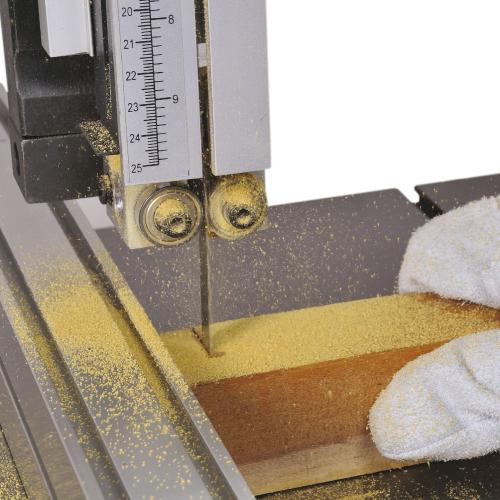 Serra de fita vertical para madeira 1 HP capacidade de 160 x 300mm monofásica - S2510D 220V Serra de fita vertical para madeira 1 HP capacidade de 160 x 300mm monofásica - S2510D 220V