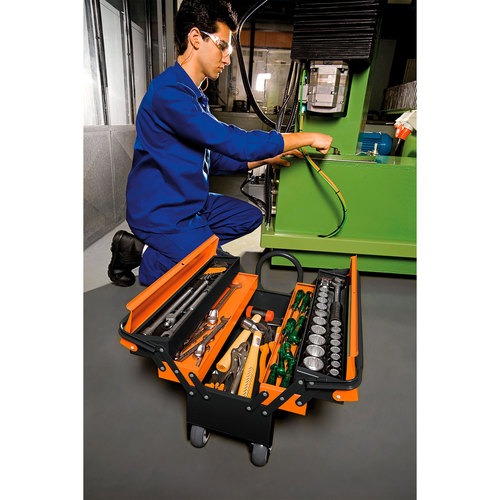 Caixa de ferramentas profissional com rodas 65 peças - Cargobox Caixa de ferramentas profissional com rodas 65 peças - Cargobox