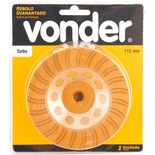 Disco de desbaste diamantado 115 mm turbo