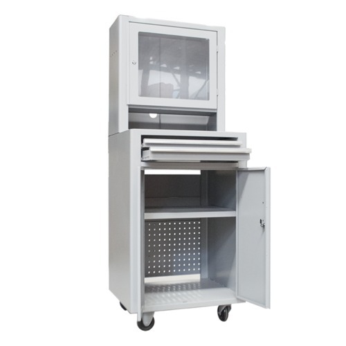 Rack fechado para computador com visor de acrlico - RLL-89