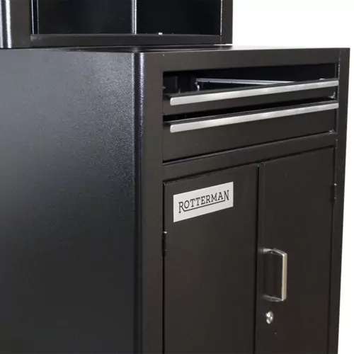 Rack fechado para computador com visor de acrílico - RLL-89P