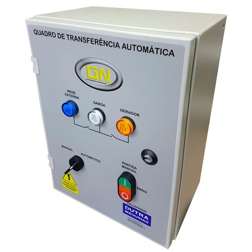 Painel ATS para gerador de energia monofásico e trifásico 70A Painel ATS para gerador de energia monofásico e trifásico 70A