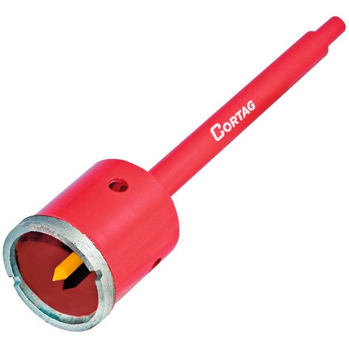Serra copo diamantada 65 mm com haste de 3/8 Serra copo diamantada 65 mm com haste de 3/8