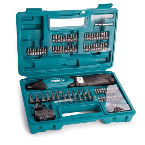 Parafusadeira a bateria articulada 3,6V com kit 81 acess�rios - DF001DW  110V/220V