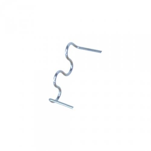 Grampos de ao para solda de parachoque parafix com 100 peas