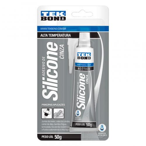 Silicone acético para alta temperatura 50 gramas Silicone acético para alta temperatura 50 gramas