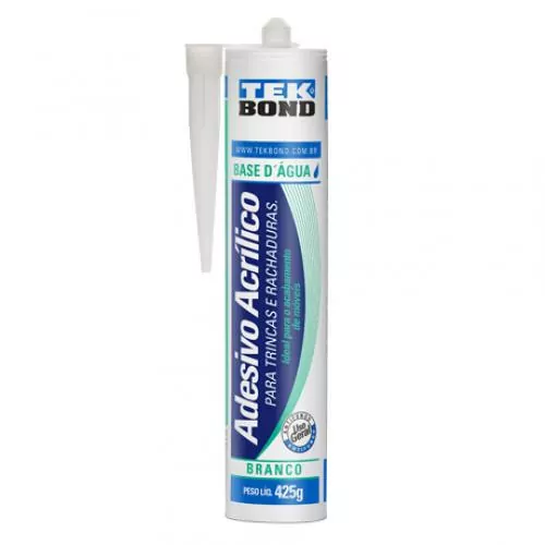 Silicone selador de trincas branco 425 gramas