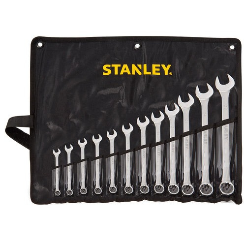 Jogo de chave combinada de 6 a 22 aço cromo vanádio com 12 peças  Jogo de chave combinada de 6 a 22 aço cromo vanádio com 12 peças