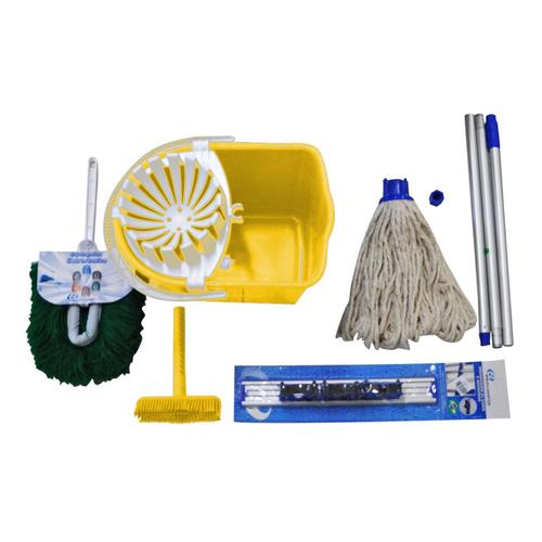 Kit para limpeza mopinho com 7 peas - NY05