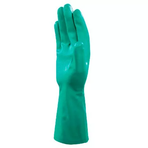 Luva de látex nitrílica flocada 33 cm G