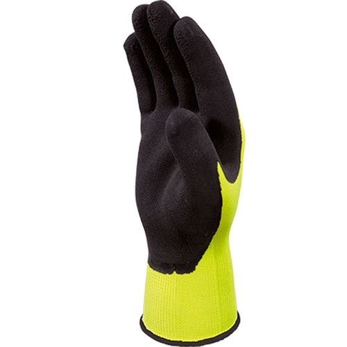 Luva em malha polister amarela G - Apollon