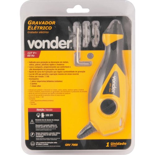 Lápis gravador elétrico 7.100 rpm - GRV7000  110V Lápis gravador elétrico 7.100 rpm - GRV7000  110V