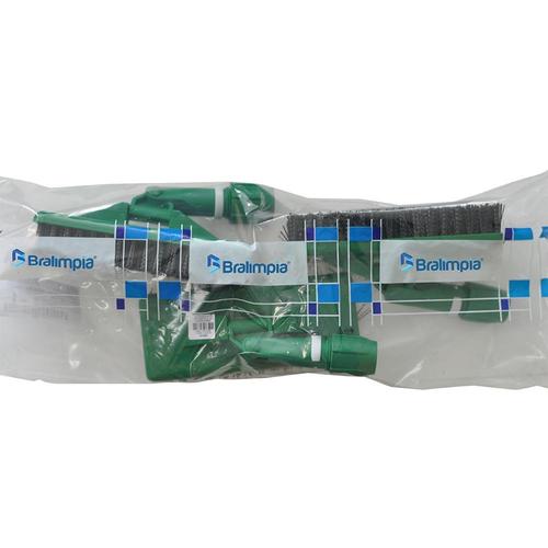 Escova reforada com suporte com 3 peas - Limpa tudo