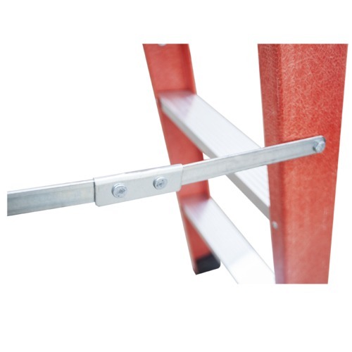 Escada tesoura dupla em fibra de vidro 12 degraus 3,60 m - ESC12360 Escada tesoura dupla em fibra de vidro 12 degraus 3,60 m - ESC12360