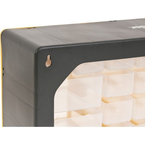 Organizador plástico com 30 compartimentos - OPV0300  Organizador plástico com 30 compartimentos - OPV0300