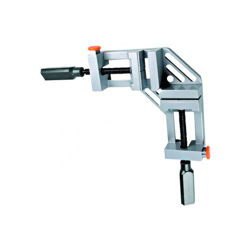 Esquadro de alumínio 90º para marceneiro soldador  65 mm com ajuste rápido - 05186 Esquadro de alumínio 90º para marceneiro soldador  65 mm com ajuste rápido - 05186