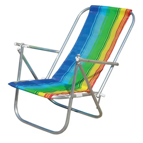 Kit 2 Cadeira de praia dobrável em 2 posições - CAD0041