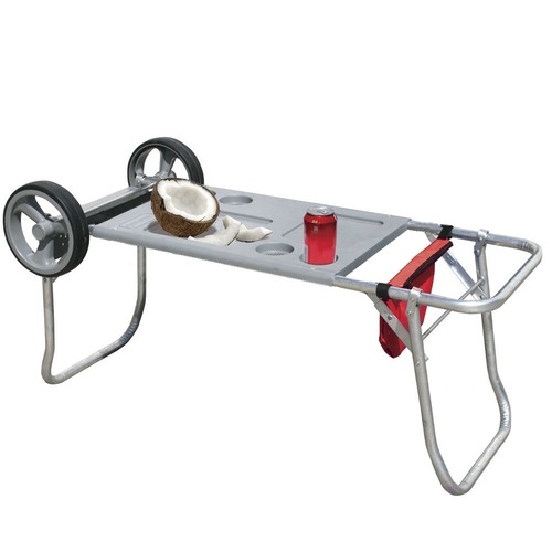 Carrinho Mesa para praia em alum�nio - CAR0649