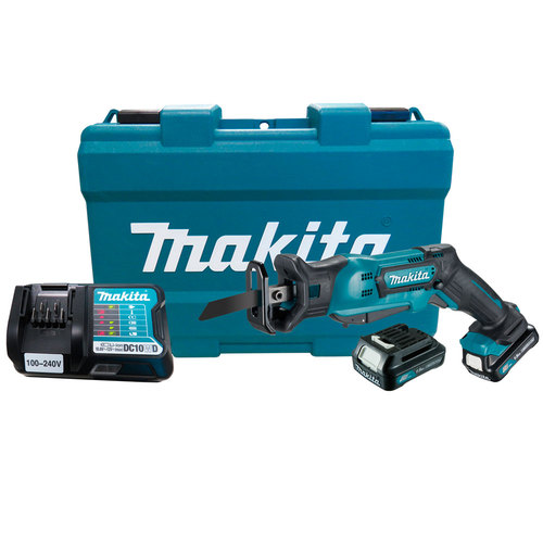 Serra sabre a bateria 12 volts com 2 baterias e maleta - JR105DWYE  110V/220V