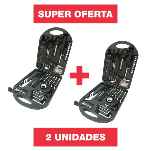 Kit com 2 jogos de ferramentas com 151 peas cada - MF151