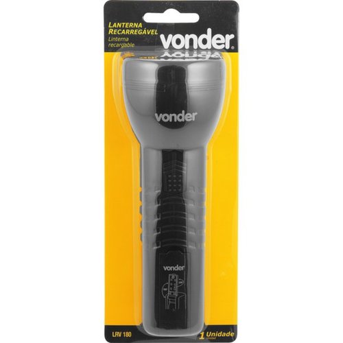 Lanterna recarregável a bateria com 1 led + 6 leds - LRV180 Lanterna recarregável a bateria com 1 led + 6 leds - LRV180