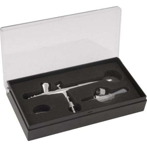 Aerógrafo com minicompressor + kit de acessórios  110V/220V Aerógrafo com minicompressor + kit de acessórios  110V/220V