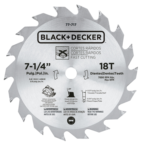 Serra circular para madeira 7.1/4