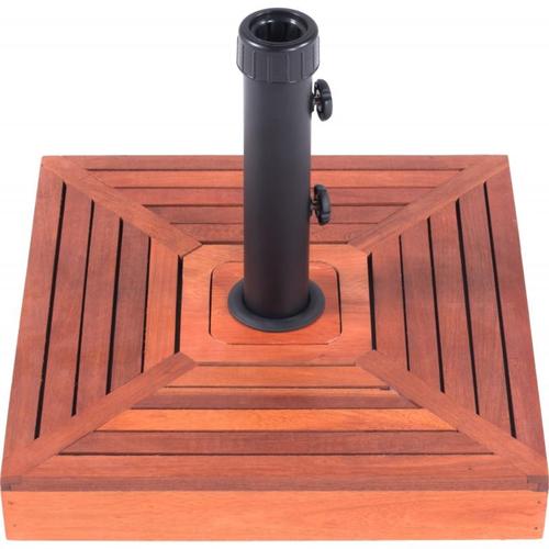 Base para guarda-sol e ombrelone com revestimento em madeira 25 kg Base para guarda-sol e ombrelone com revestimento em madeira 25 kg
