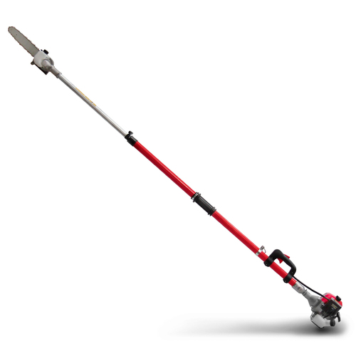 Podador de galhos a gasolina haste telescópica com sabre de 12 Podador de galhos a gasolina haste telescópica com sabre de 12