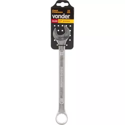 Chave combinada 22 mm aço cromo vanádio