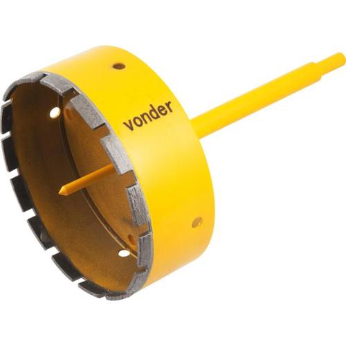 Serra copo diamantada 150 mm com haste de 3/8 Serra copo diamantada 150 mm com haste de 3/8