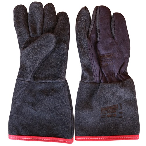 Luva de raspa soldador 15 cm com reforço - RLL-LS15 Luva de raspa soldador 15 cm com reforço - RLL-LS15