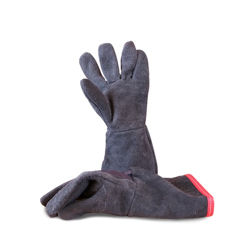 Luva de raspa soldador 15 cm com reforço - RLL-LS15 Luva de raspa soldador 15 cm com reforço - RLL-LS15