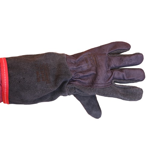 Luva de raspa soldador 15 cm com reforço - RLL-LS15 Luva de raspa soldador 15 cm com reforço - RLL-LS15