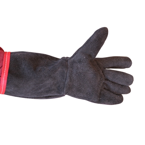 Luva de raspa soldador 15 cm com reforço - RLL-LS15 Luva de raspa soldador 15 cm com reforço - RLL-LS15