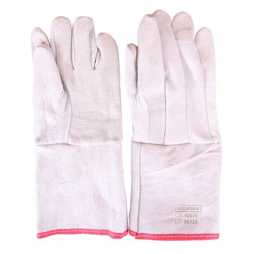 Luva de raspa com reforo 20 cm - RLL-LR20