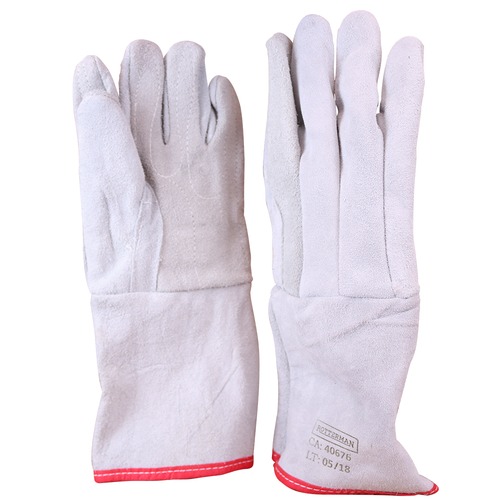 Luva de raspa com reforo 20 cm - RLL-LR20