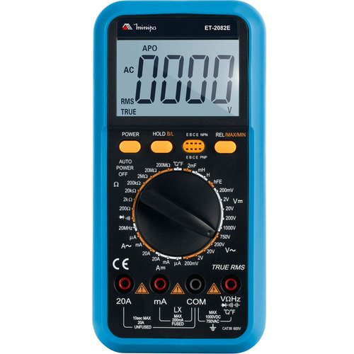 Multímetro digital portátil - ET-2082E Multímetro digital portátil - ET-2082E