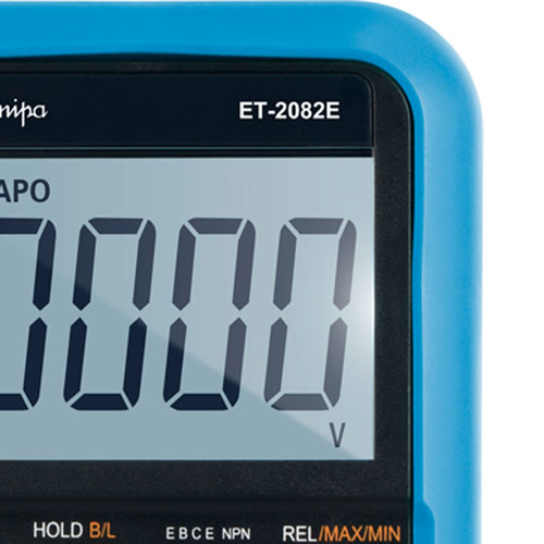 Multímetro digital portátil - ET-2082E Multímetro digital portátil - ET-2082E
