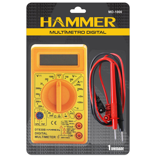 Multmetro digital porttil - GYMD1000