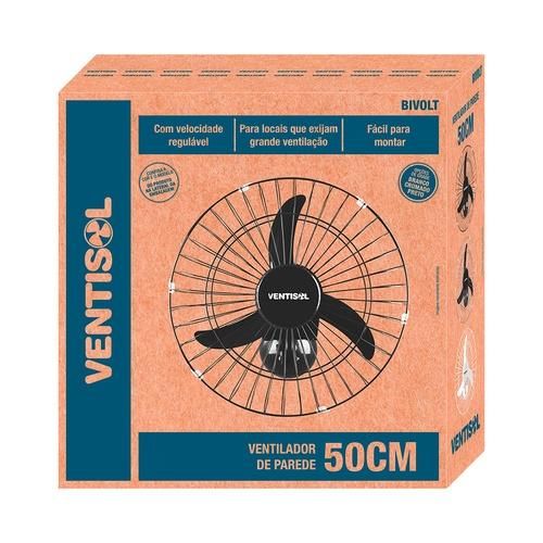 Ventilador de Parede Oscilante 50 cm Bivolt  110V/220V Ventilador de Parede Oscilante 50 cm Bivolt  110V/220V