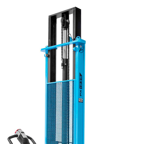 Empilhadeira eltrica elevao 3,50 m capacidade 1.200 kg trao eltrica - PX12/35