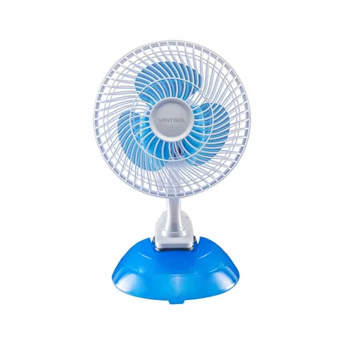 Ventilador de mesa mini 20 cm com 2 velocidades branco  110V