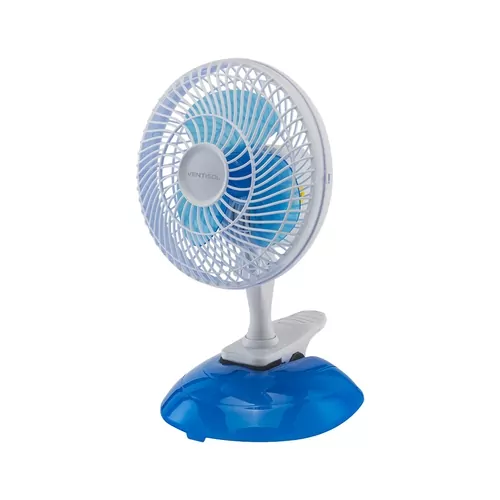 Ventilador de mesa mini 20 cm com 2 velocidades branco  110V