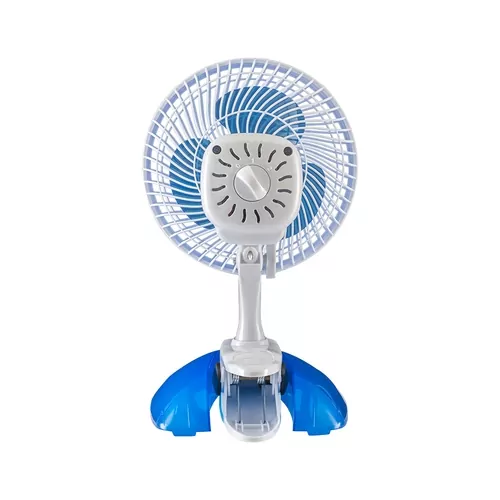 Ventilador de mesa mini 20 cm com 2 velocidades branco  110V