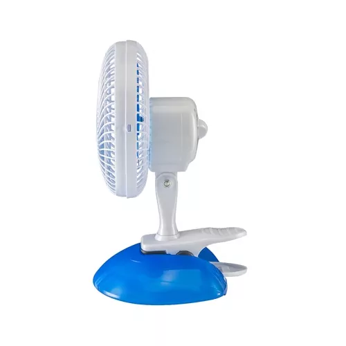 Ventilador de mesa mini 20 cm com 2 velocidades branco  110V