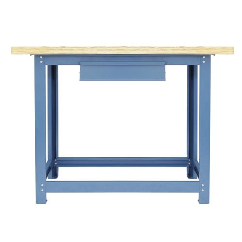 Bancada desmontvel tampo compensado pinus 1100 x 600 x 40 mm c/ 1gaveta - NB-1