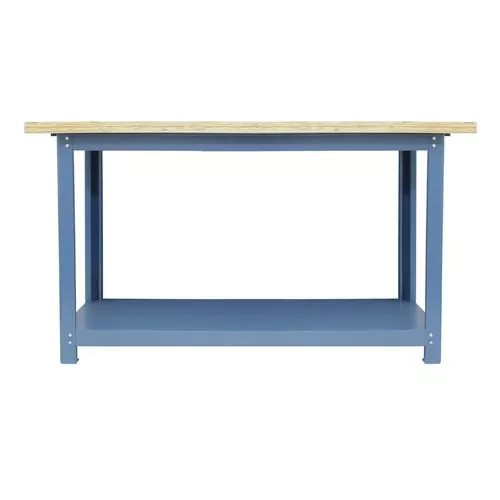 Bancada desmontável tampo compensado pinus 1500 x 600 x 40 mm tampo inferior chapa